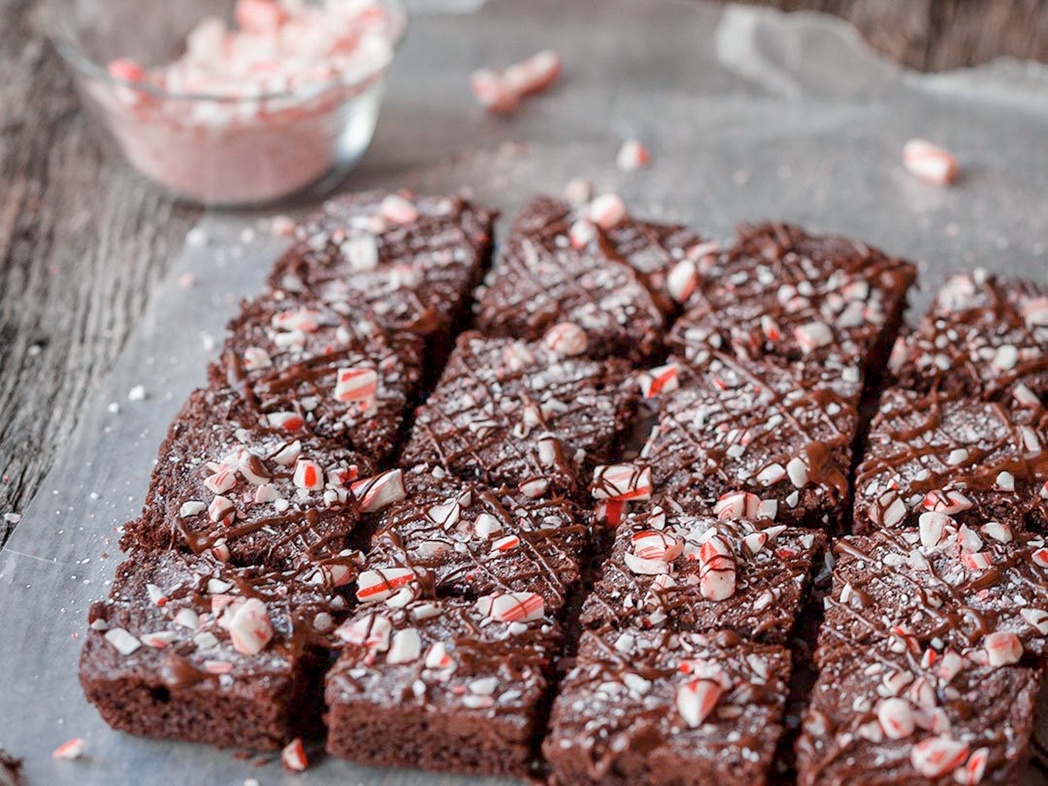 The Ultimate Peppermint Brownies