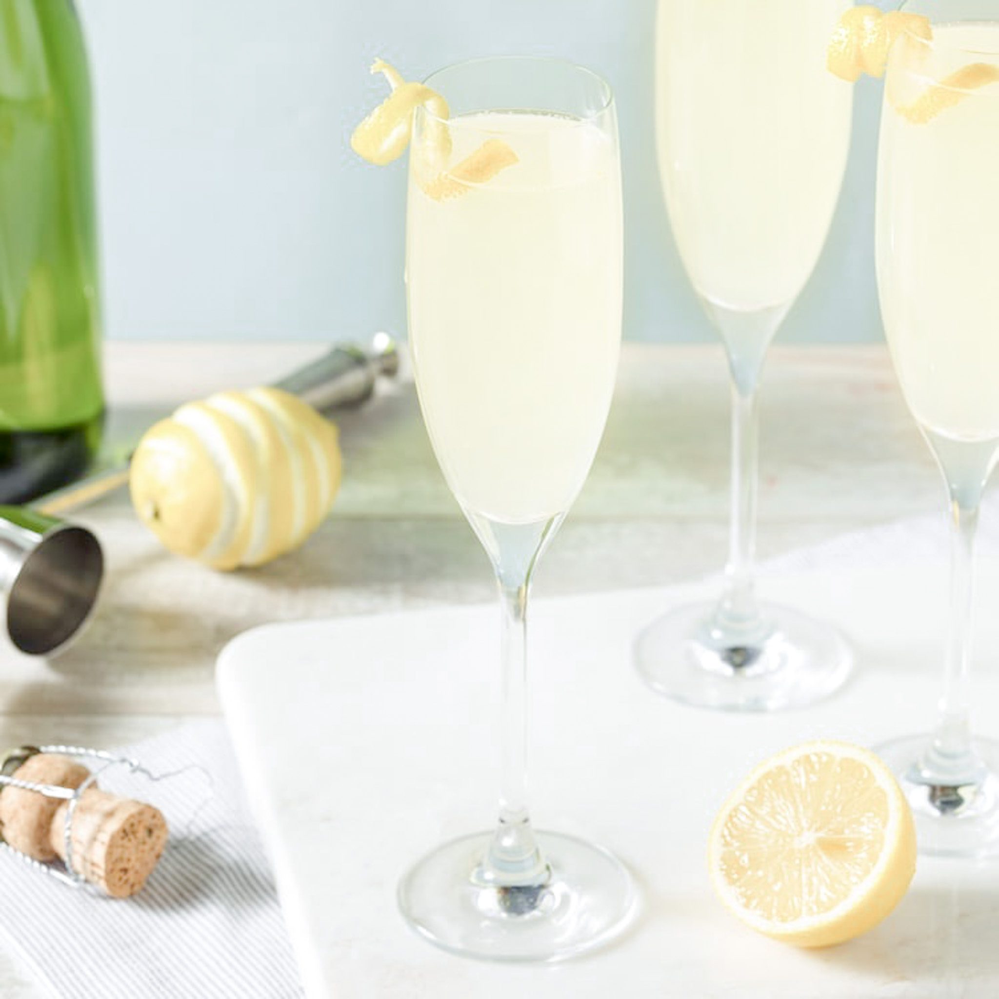 Brunch Cocktail, Champagne Cocktail, French 75