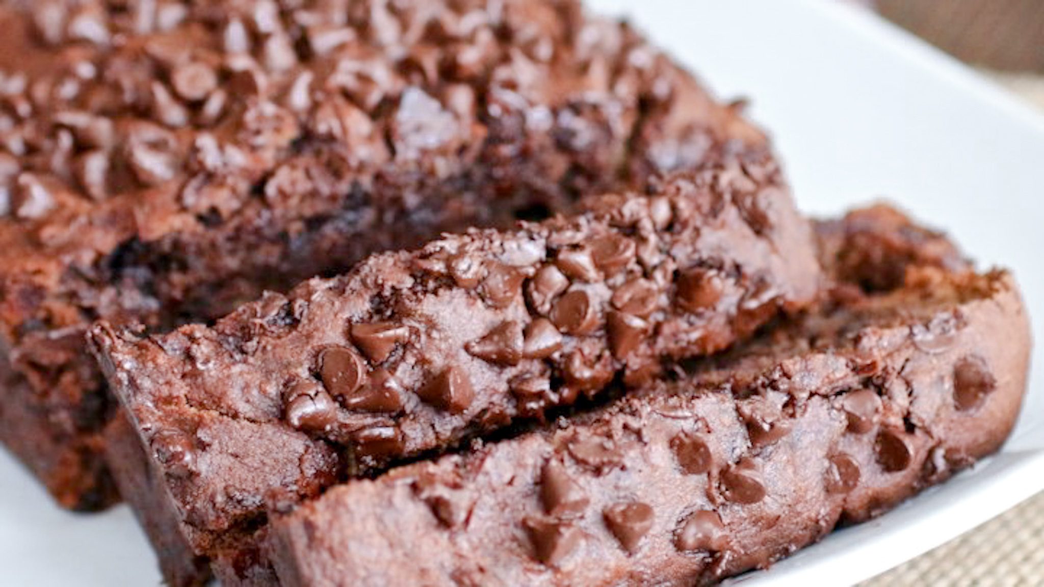 Chocolate Chocolate Chip Banana Bread