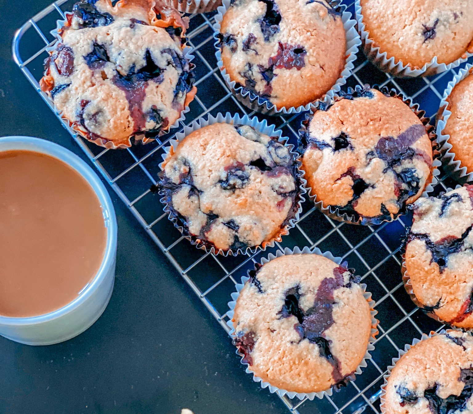 Delicious Streusel Blueberry Muffins