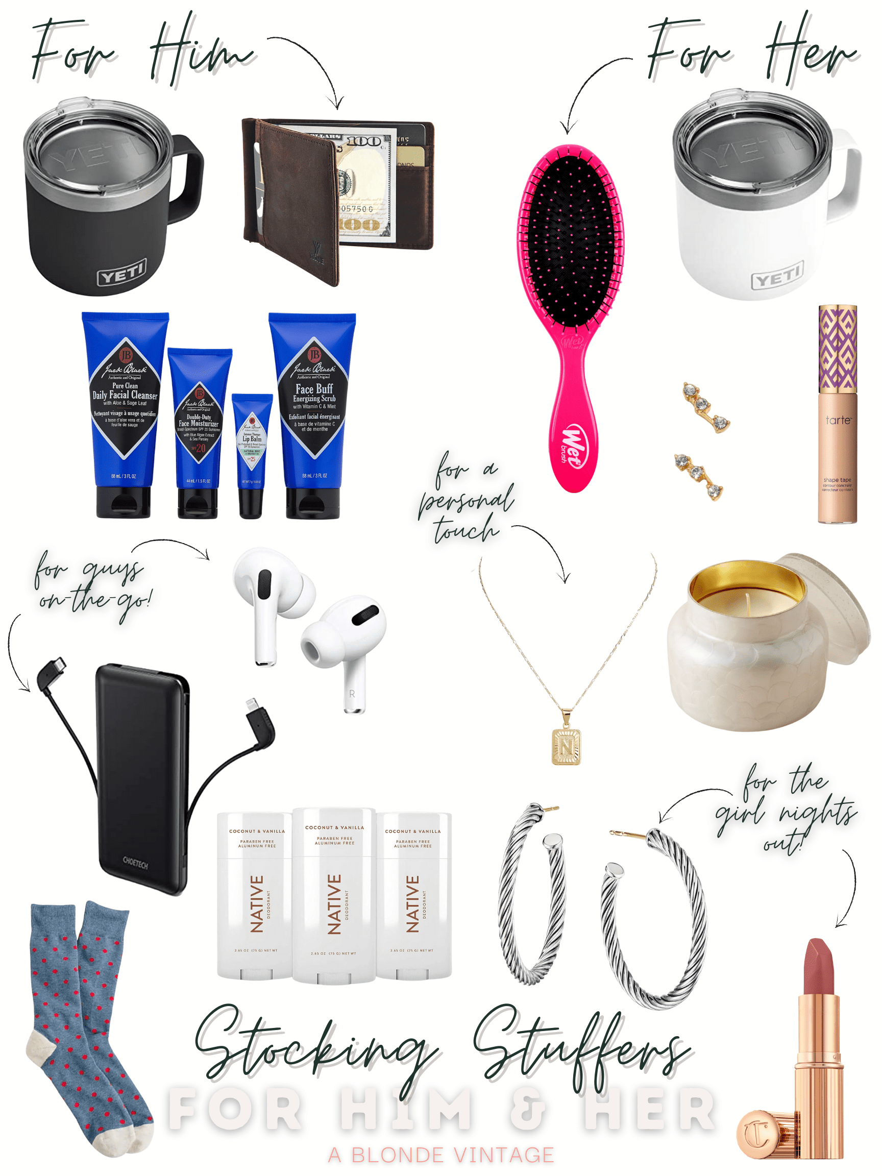 His and Hers Stocking Stuffer Guide