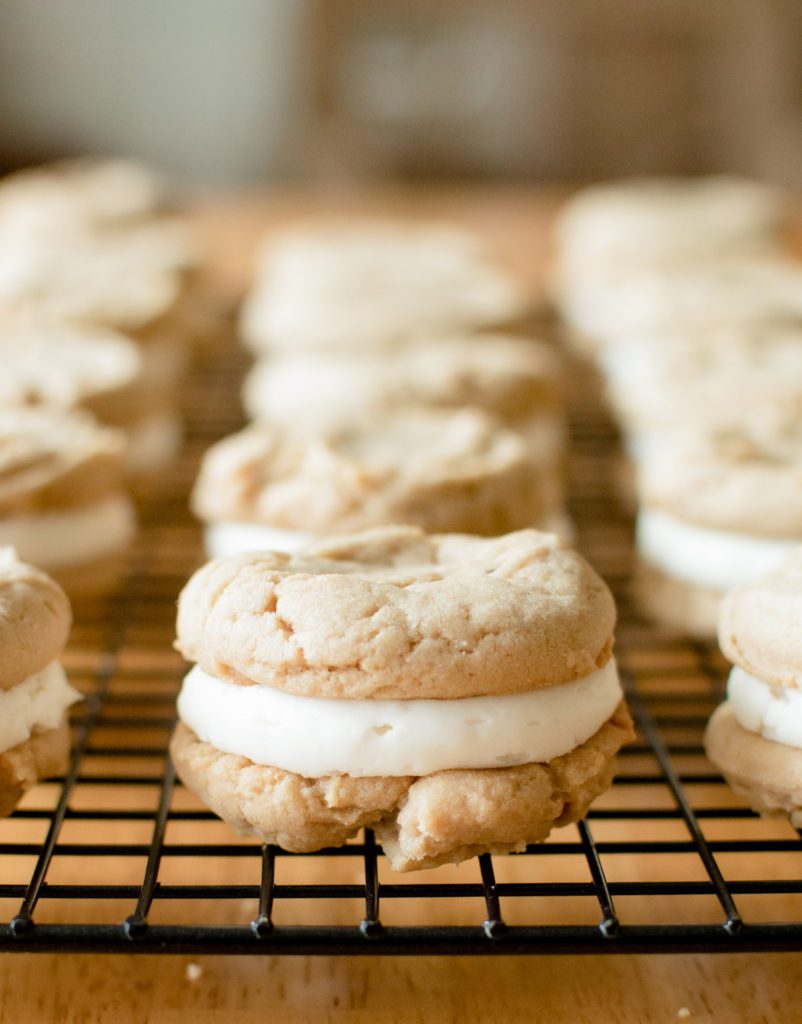 Maple Sandwich Cookies Recipe A Blonde Vintage